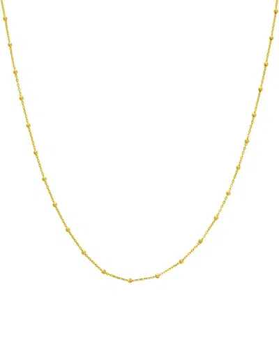 Hawley St 14k Saturn Necklace In Gold