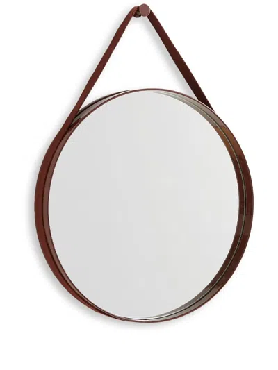 Hay 50cm Strap Mirror No 2 In Braun