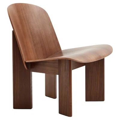 Pre-owned Hay Andreas Bergsaker Chisel Lounge Chair - Lacquered Walnut For  In Brown