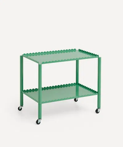 Hay Arcs Steel Trolley In Soft Jade