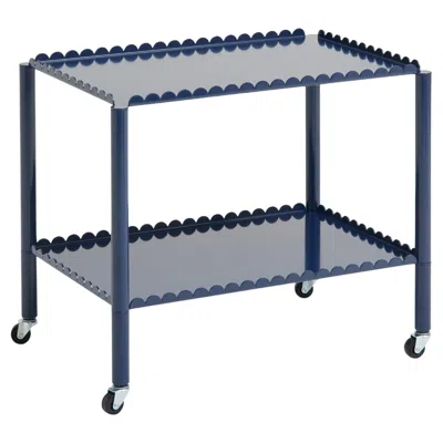 Pre-owned Hay Arcs Trolley, Low In Steel Blue, By Muller Van Severen For  In Gray