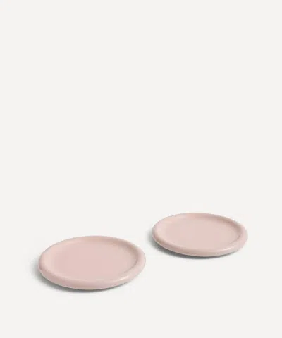 Hay Barro Plate Set Of Two In Pink
