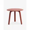 Hay Bella Solid-oak Coffee Table 45cm In Tile Red
