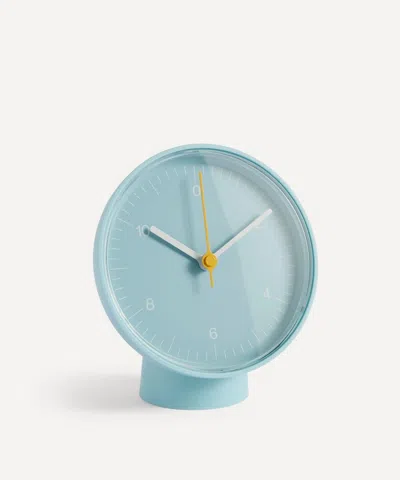 Hay Table Clock In Blue