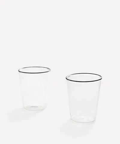 Hay Set Of 2 Rim Glasses In Transparent