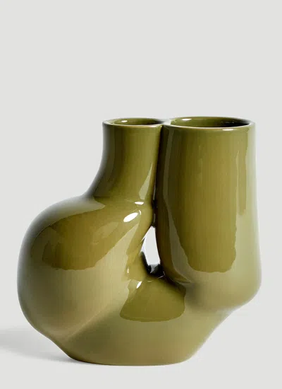 Hay Chubby Vase In Green