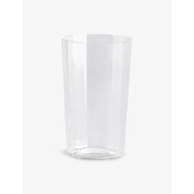Hay Clear Angle Faceted Drinking Glass