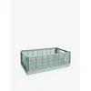 Hay Sage Green Colour Crate Large