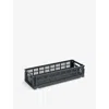 Hay Charcoal Colour Crate Mini In Gray