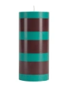 Hay Column Candle Small Candle Brown Size - Stearin Wax, Rapeseed Wax In Brown