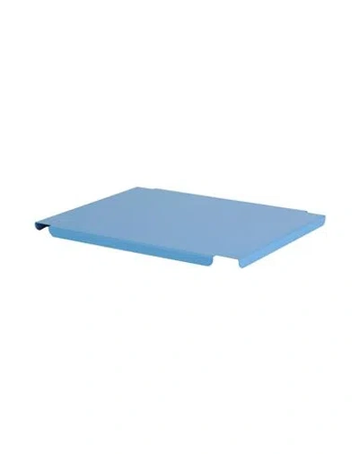 Hay Container Or Basket Bright Blue Size - Steel