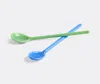 Hay Cutlery Sky Blue And Green 6 In Sky Blue And Green
