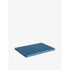 Hay Dark Blue Slice Plastic Chopping Board In Dark Blue