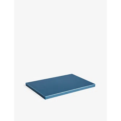 Hay Dark Blue Slice Plastic Chopping Board