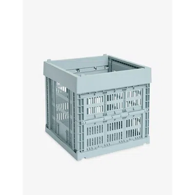 Hay Dusty Blue Colour Crate Cube