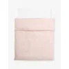 Hay Soft Pink Fineline Pinstripe King-size Cotton Duvet Cover 220cm X 220cm In Pink