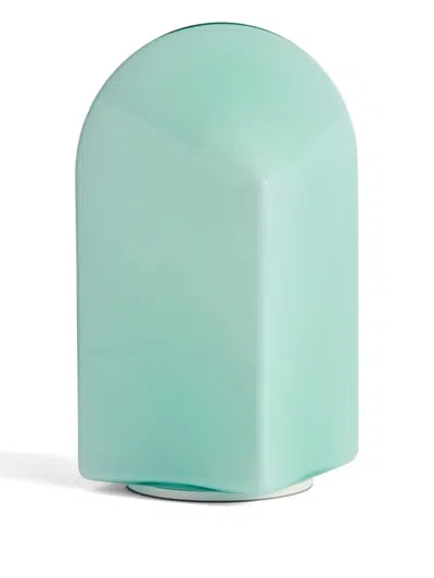 Hay Geometric-shaped Glass Lamp In Blue
