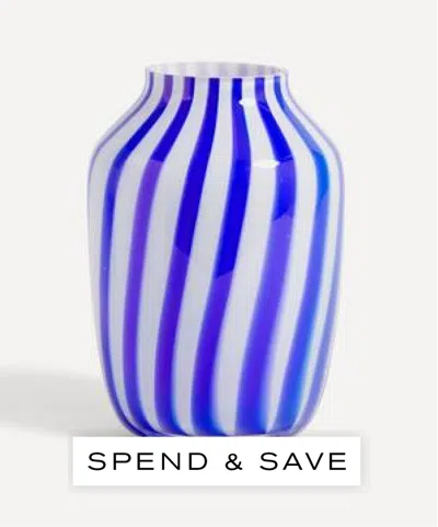 Hay High Juice Vase In Blue