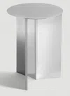 Hay Mirror Finish Slit Table In Silver