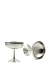 Hay Italian Ice Cup (set Of Six) In Silver