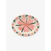 Hay Josephine La Pittura Ceramic Oval Serving Platter In Pink