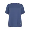 Hay Life Women's Blue Waffle Boxy Tee Navy In Blue