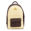 Hay Life Women's Neutrals Straw Backpack In Black