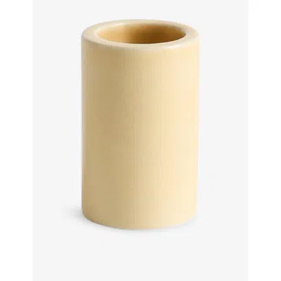 Hay Light Yellow Stoneware Toothbrush Holder 5cm
