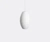 Hay Medium Nelson Cigar Bubble Pendant Lamp In White