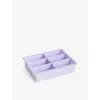 Hay Lilac Rectangle Six-slot Xxl Ice-cube Tray