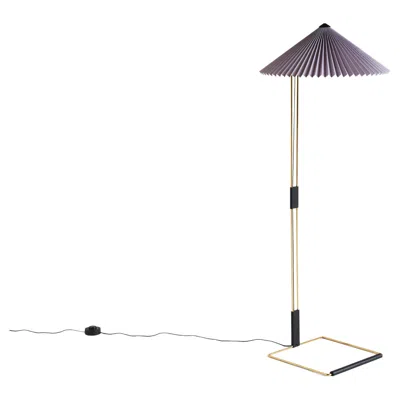 Pre-owned Hay Matin Floor Lamp By Inga Sempé For  In Lavender Fabric In Purple