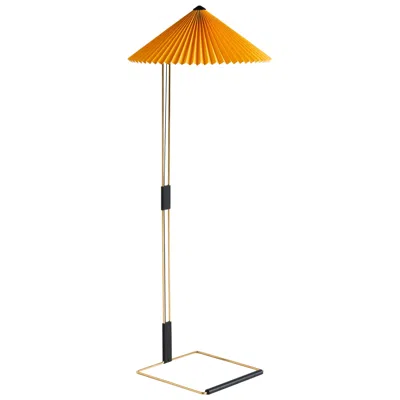 Pre-owned Hay Matin Floor Lamp By Inga Sempé For , Scandinavian Modern Design In Yellow
