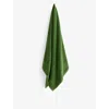 Hay Matcha Mono Logo-embossed Cotton Bath Towel In Matcha