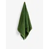 Hay Matcha Mono Logo-embossed Cotton Hand Towel In Matcha