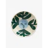 Hay Moon Face Vine La Pittura Ceramic Bowl 18cm In White