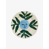 Hay Moon Face Vine La Pittura Ceramic Plate In Multi