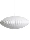 Hay Nelson Saucer Bubble Medium Pendant In White