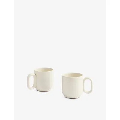 Hay Off-white Barro Terracotta Mugs Set Of Two