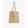 Hay Olive Logo-print Cotton Tote Bag