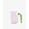 Hay Pink Jochen Holz Glass Jug In Pink