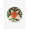 Hay Pomelo Face Vine La Pittura Ceramic Bowl 18cm In Multi