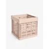 Hay Powder Colour Crate Cube In White