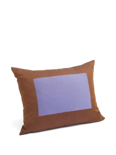 Hay Rectangle-panel Cushion In Purple