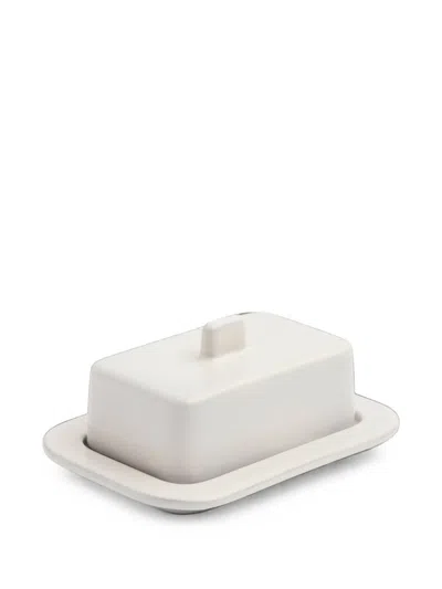 Hay Rectangular Butter Dish In White