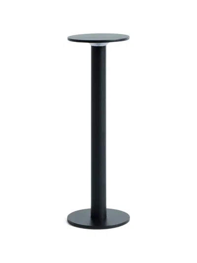 Hay Round-base Portable Lamp In Black