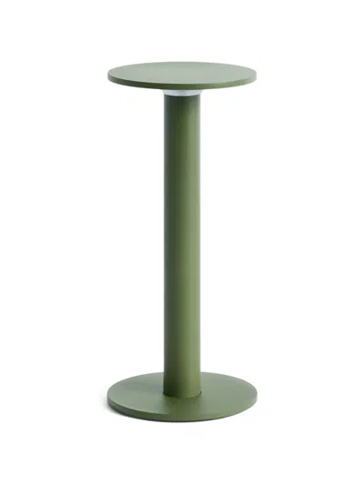 Hay Round-base Portable Lamp In Green