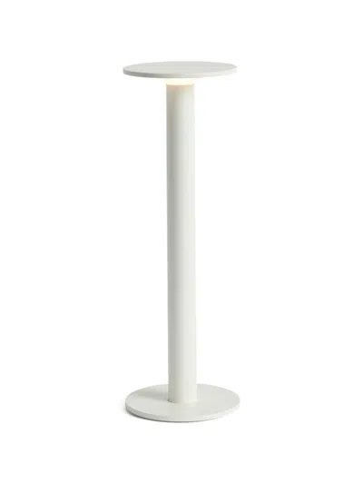Hay Round-base Portable Lamp In White