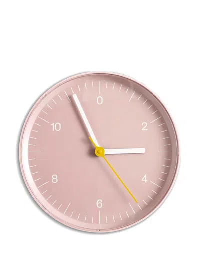 Hay Round Wall Clock In Pink