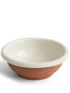 Hay Off-white Barro Large Salad Bowl In Brown