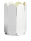 Hay Scalloped Vase (25cm X 17cm) In White